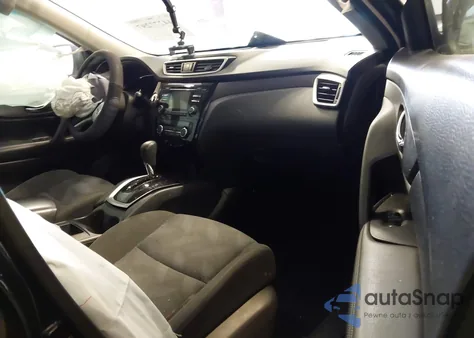 2016 Nissan Rogue Sv z USA, uszkodzony, nr VIN KNMAT2MV4GP649251